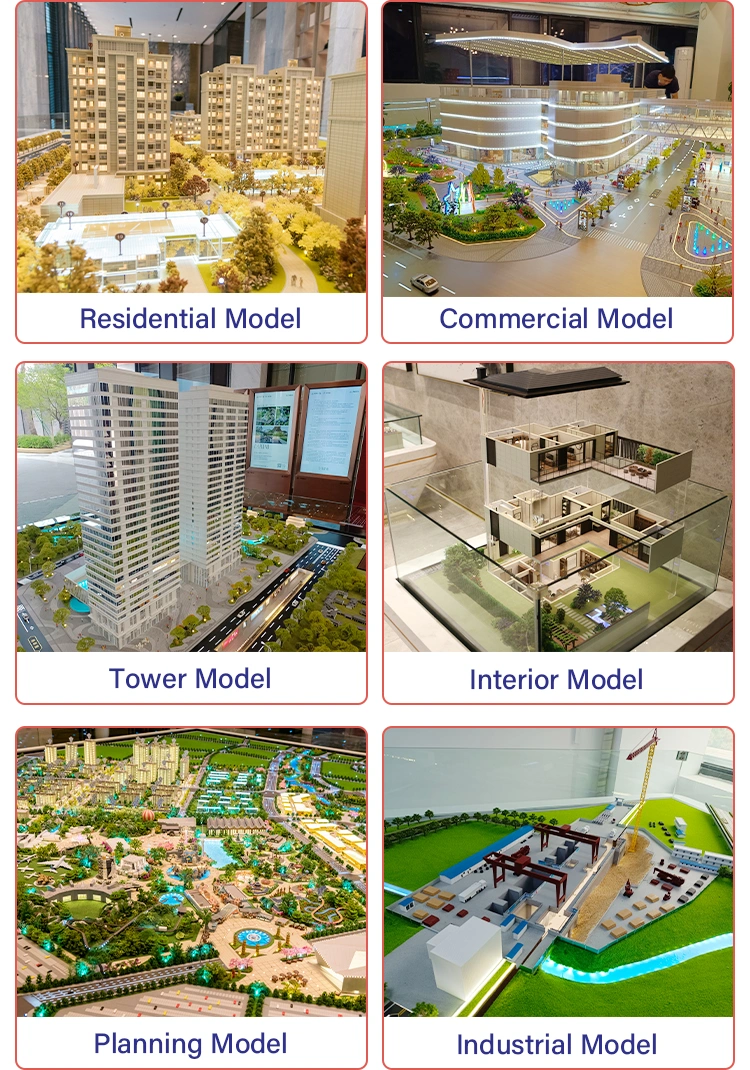 Wholesale Cheap Plans Model 3D Scale Model Architectural Design Living House for Architecture